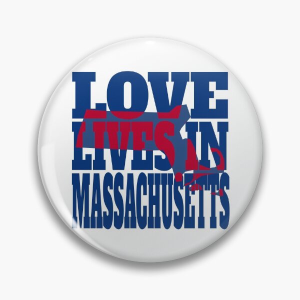 Item preview, Love Lives in Massachusetts designed and sold by DonDota.