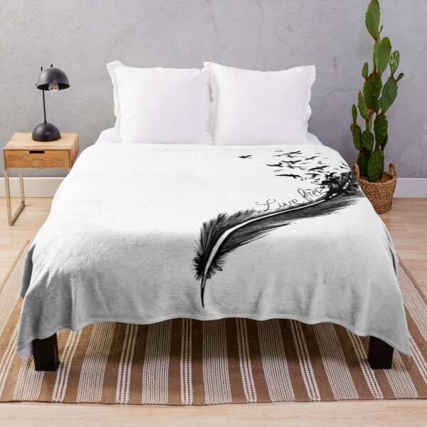 Item preview, Feather with birds designed and sold by attracdionz.