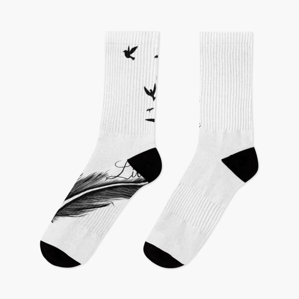 Item preview, Feather with birds designed and sold by attracdionz.