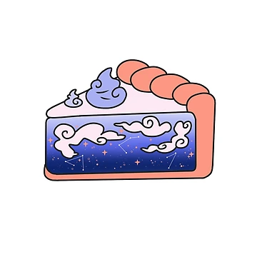 Artwork thumbnail, Celestial pie slice by RazzmatazzRB