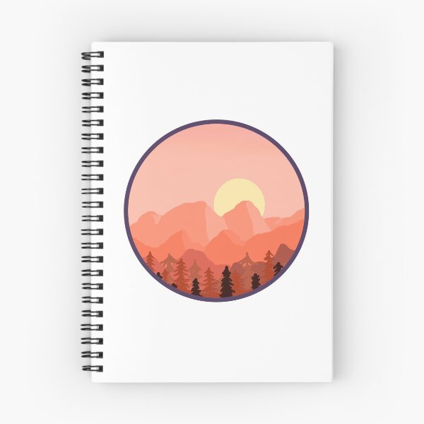 Item preview, Sunrise Over Mountains designed and sold by faithful-ink.
