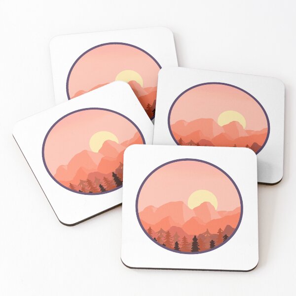 Item preview, Sunrise Over Mountains designed and sold by faithful-ink.