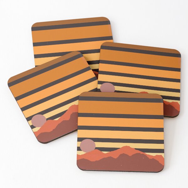 Item preview, Mountain Skyline Sunset Gradient designed and sold by emilyspencer.