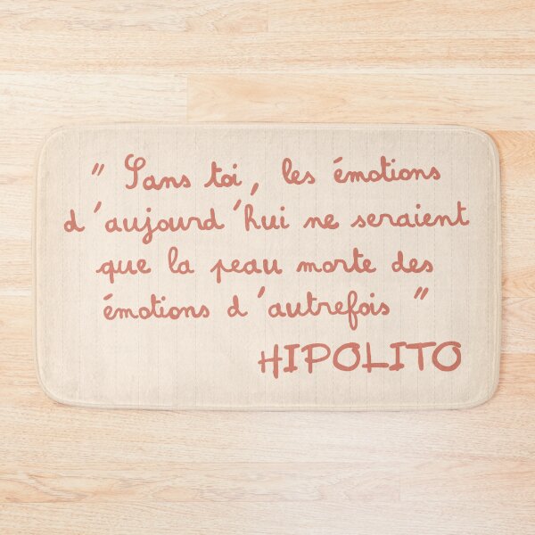 Item preview, Hipolito Quote - Romantic Amelie Movie Quote Greeting Card designed and sold by ToruandMidori.