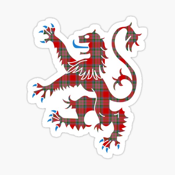 MacBean Tartan Sticker