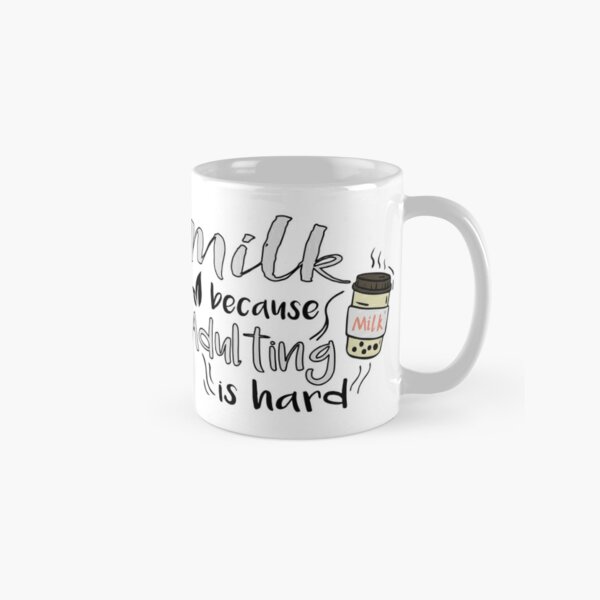 Iced coffee because adulting is hard, Cute gift for coffee lovers   Greeting Card for Sale by CloJamila