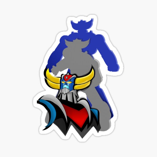 Goldorak, Goldorak, Vintage Goldorak Sticker
