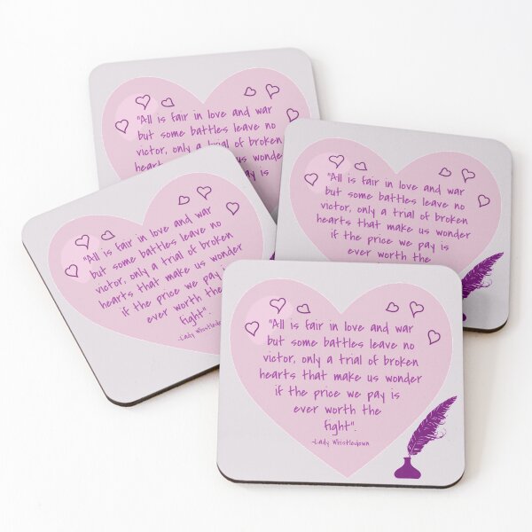 Item preview, Lady Whistledown Quote designed and sold by emmidna.