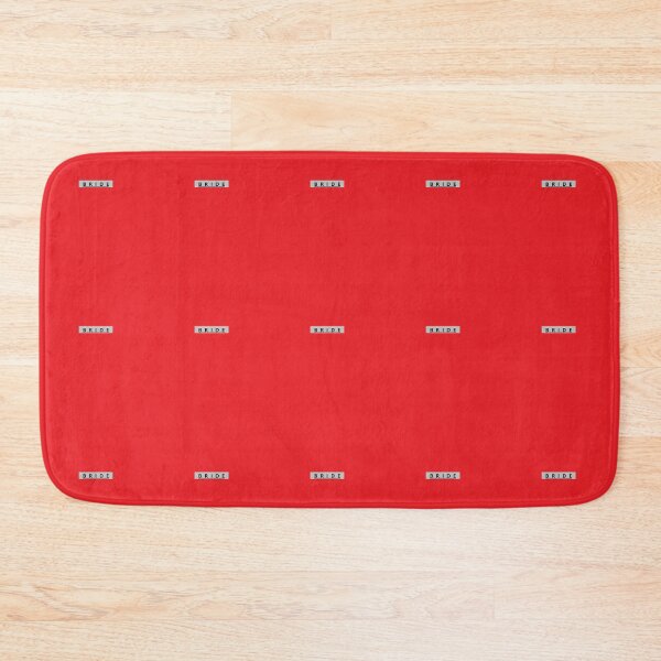 Item preview, Bride Red With Black Letters designed and sold by DesignsByMuriel.