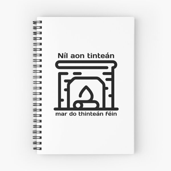 Item preview, There's No Place Like Home | Irish Proverbs | Gaeilge Irish Language | New Home Print | Housewarming Gift | Made In Ireland designed and sold by BuyIrishArt.