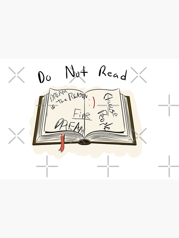 Ranboo Do Not Read Book Minecraft Art Board Print For Sale By Lluviaioro Redbubble