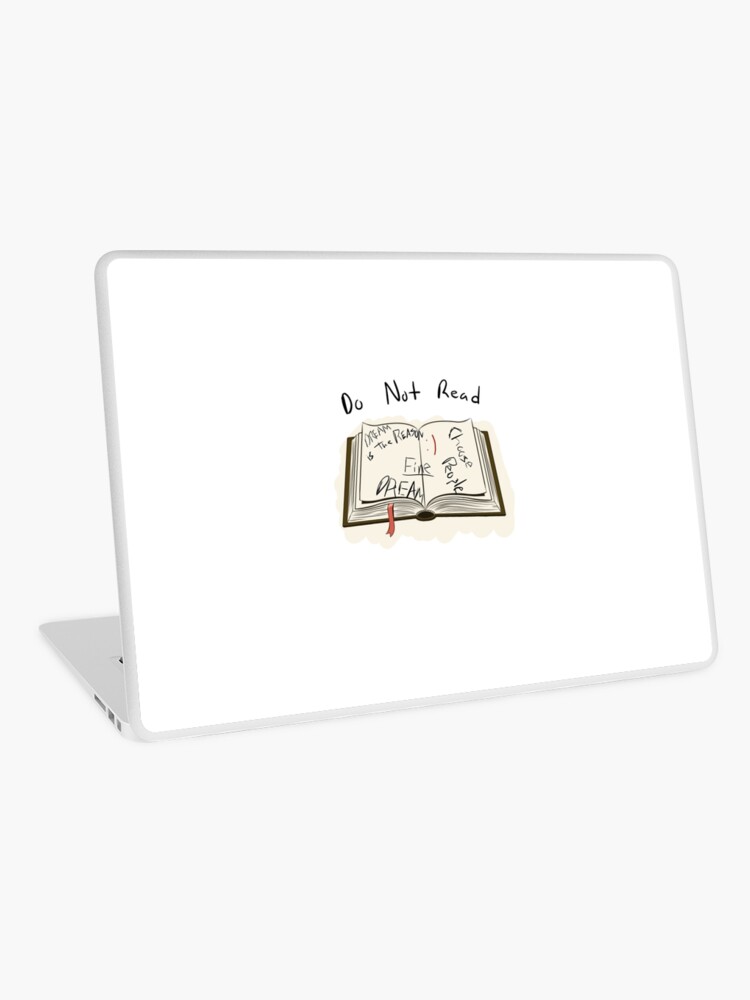 Ranboo Do Not Read Book Minecraft Laptop Skin By Lluviaioro Redbubble