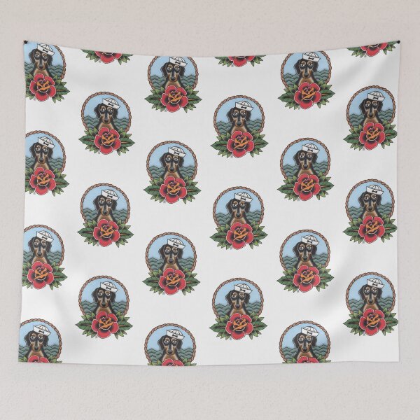 Item preview, Sailor Sausage Dog designed and sold by napiks.