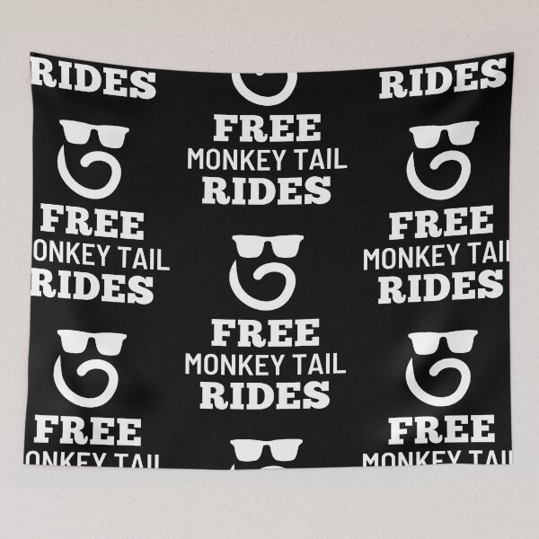 Item preview, Free Monkey Tail Rides - Monkey Tail Beard designed and sold by reallyrealnow.