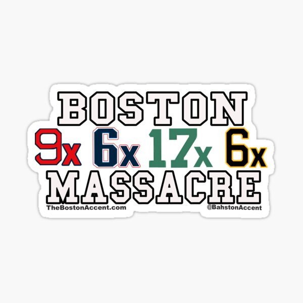 Boston Massacre Championships Sticker