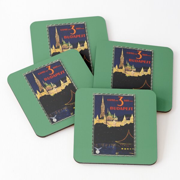 Item preview, Vintage Framed Art of Budapest Hungary   designed and sold by SoldierAlways.