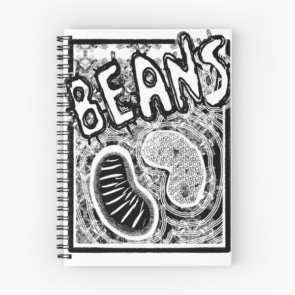 Item preview, Beans (black writing) designed and sold by SaltCitySage.