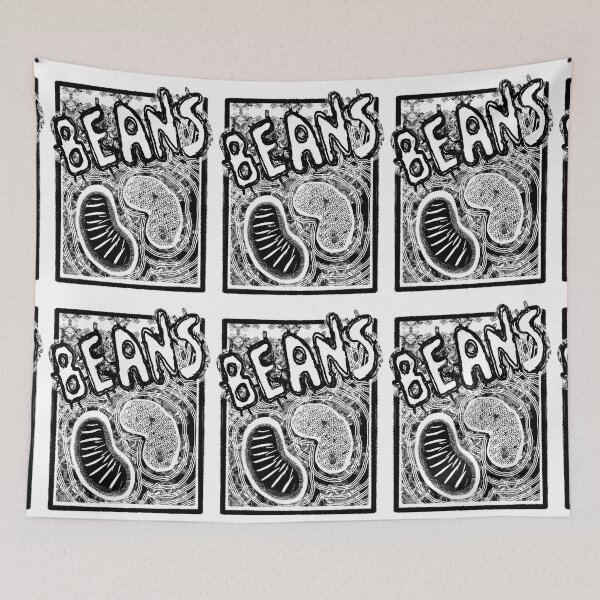 Item preview, Beans (black writing) designed and sold by SaltCitySage.