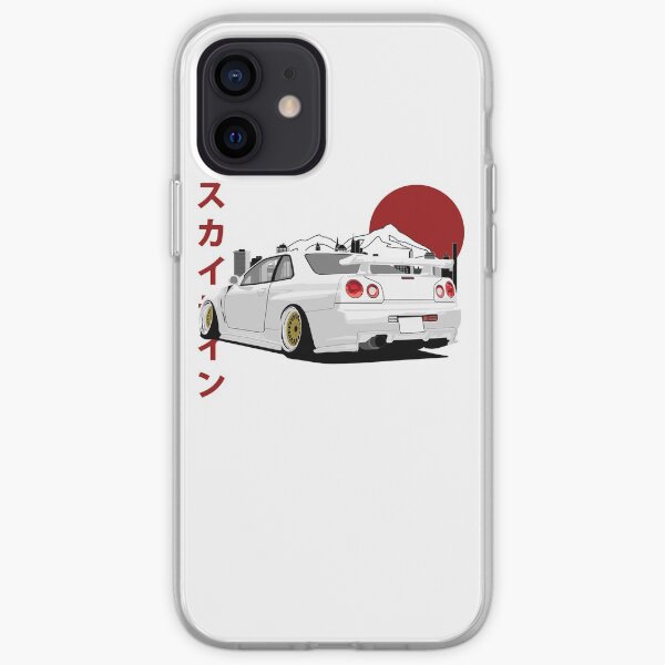SKYLINE GTR R34 Funda blanda para iPhone