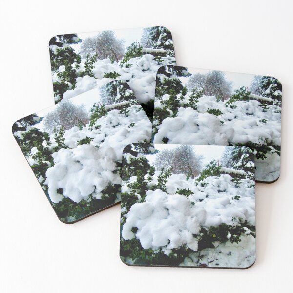 Item preview, Snow covered bushes designed and sold by Shulie1.