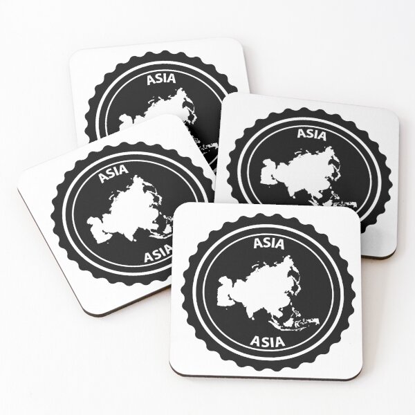 Item preview, Asia rubber stamp designed and sold by Danler.