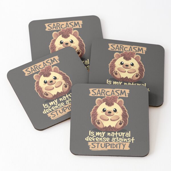 Item preview, Sarcastic hedgehog designed and sold by NemiMakeit.