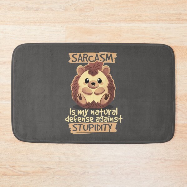 Item preview, Sarcastic hedgehog designed and sold by NemiMakeit.