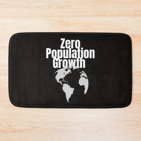 Item preview, Zero Population Growth Design designed and sold by EarthArtDesigns.
