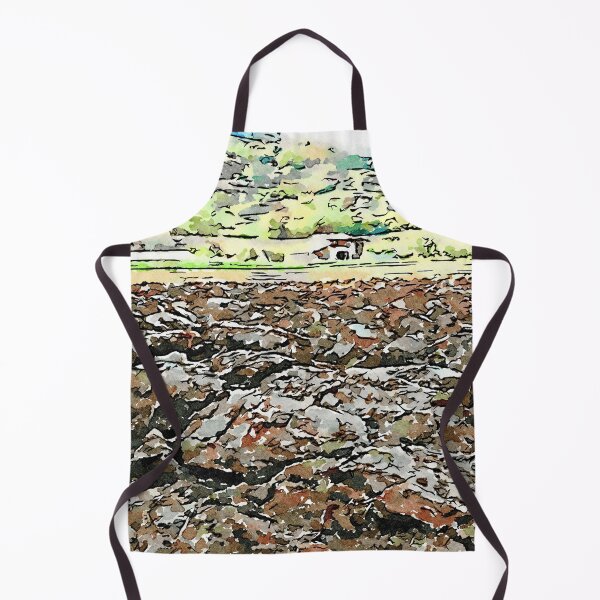 Item preview, Hortus Conclusus: plowed field and lanscape with farmhouse designed and sold by Giuseppe Cocco.