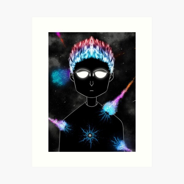 Cosmic collision Art Print