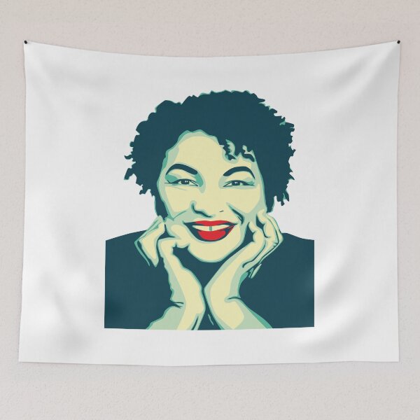 Item preview, Stacey Abrams We The People Vector designed and sold by zlapr.