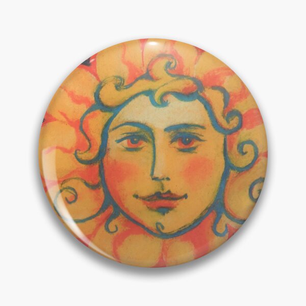 Item preview, Celestial Sun, Fantasy Art, Yellow Orange Red designed and sold by Julia Khoroshikh.
