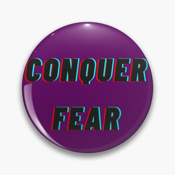 Item preview, CONQUER FEAR designed and sold by Wise-Words-4U.