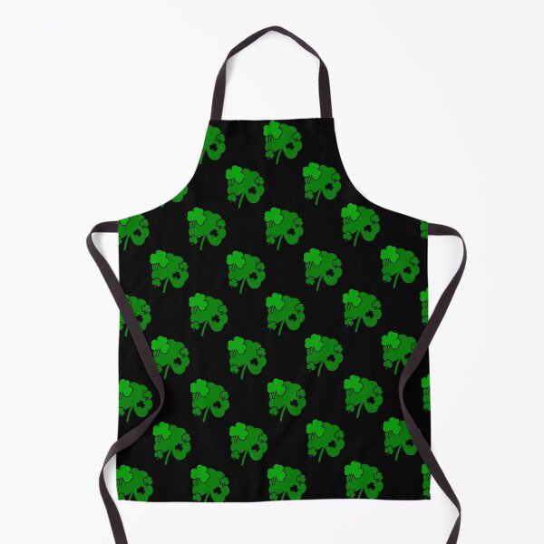 Item preview, St Patrick's Day Green Four Clover Pattern designed and sold by TKsTees.