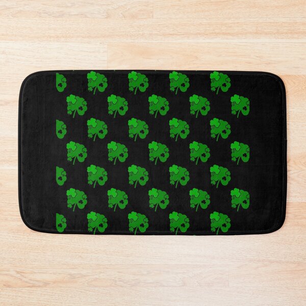 Item preview, St Patrick's Day Green Four Clover Pattern designed and sold by TKsTees.