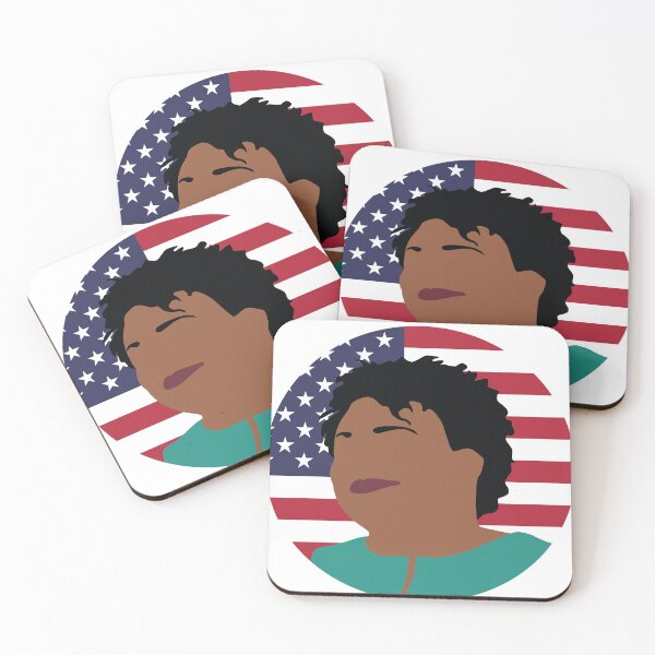 Item preview, Stacy Abrams Minimalist Art  designed and sold by zlapr.