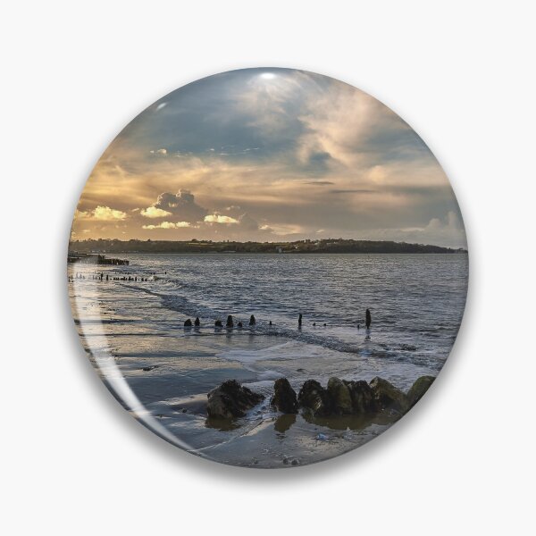 Item preview, Bembridge Beach Sunset designed and sold by manateevoyager.