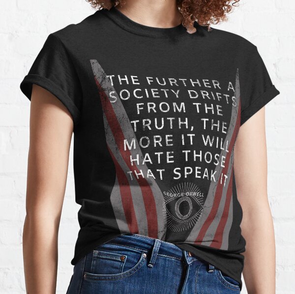 George Orwell Newspeak freedom of thought quote Classic T-Shirt