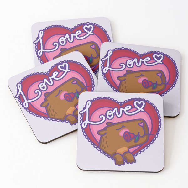 Item preview, Coby Capybara and the Rose designed and sold by Pigapalooza.