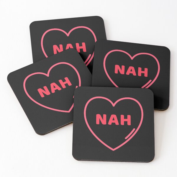 Item preview, Nah Valentine Heart, Anti Valentines Day designed and sold by DiscGolfTees.