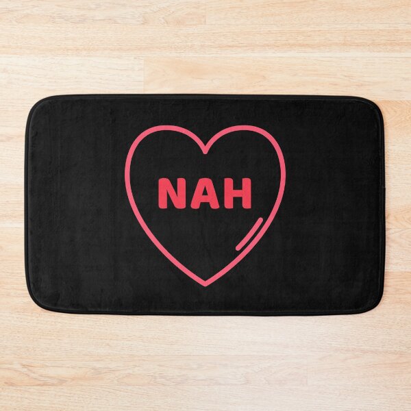 Item preview, Nah Valentine Heart, Anti Valentines Day designed and sold by DiscGolfTees.