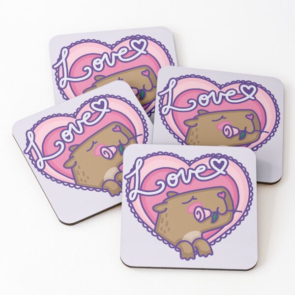 Item preview, Collette Capybara and the Rose designed and sold by Pigapalooza.