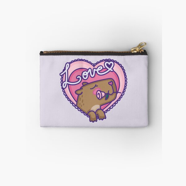Item preview, Collette Capybara and the Rose designed and sold by Pigapalooza.