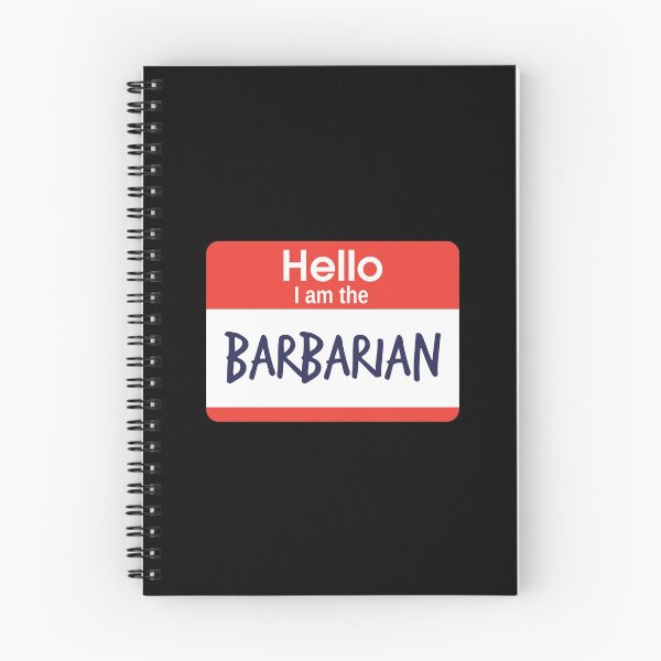 Item preview, Hello I am the Barbarian designed and sold by DoodleDashCollective.