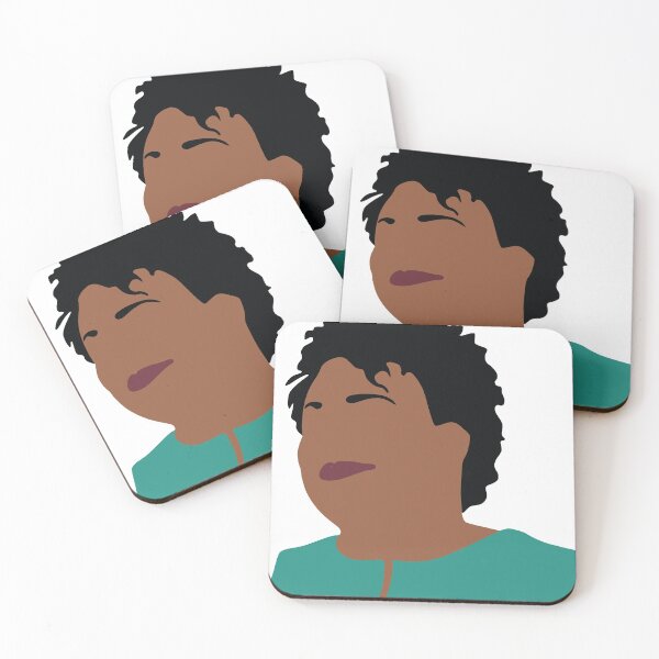 Item preview, Stacey Abrams Minimalist Art designed and sold by zlapr.