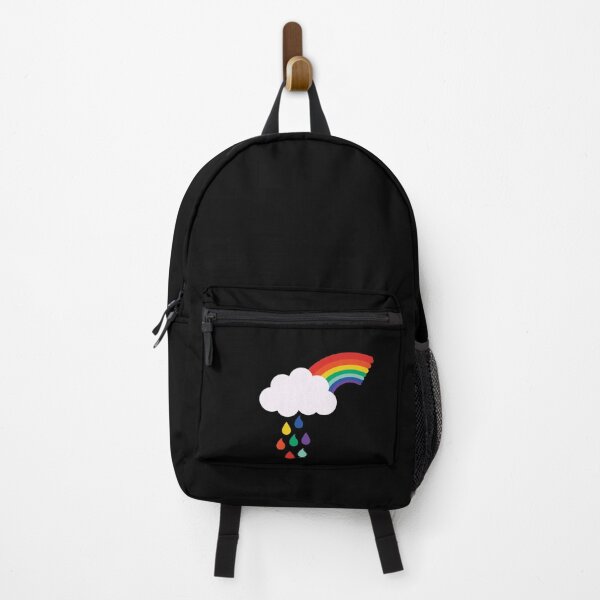 Item preview, Rainbow with cloud raining the colours of the rainbow designed and sold by AHMTheBeesTees.