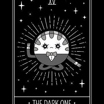 Artwork thumbnail, Adventure Time Tarot - Peppermint Butler (grayscale version) by ElectricFangs