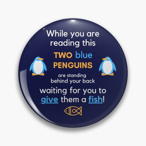 Item preview, Blue Penguins are waiting for the Fish designed and sold by Jasmin's Fashion World.