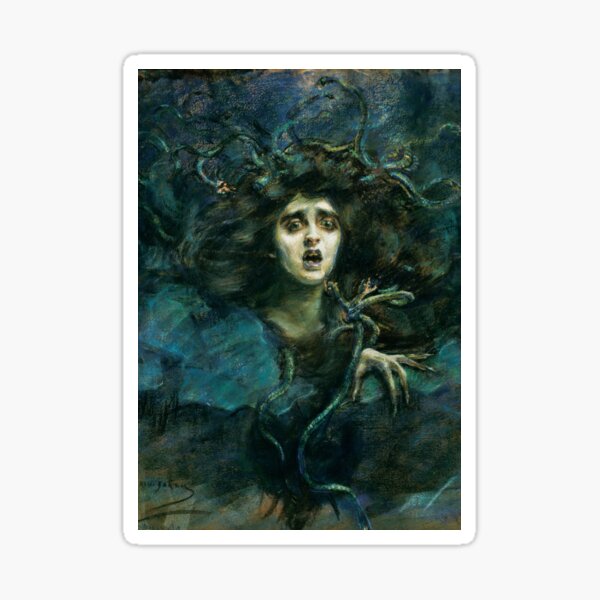 Medusa Sticker