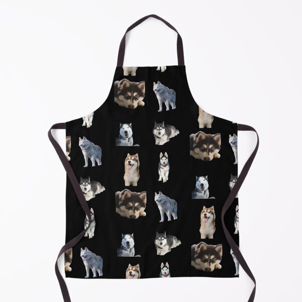 Item preview, Funny and cute group of Husky dogs pattern  designed and sold by Maystro-design.